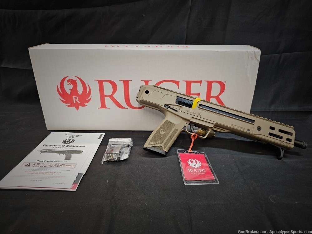 Ruger LC Charger 5.7x28mm Ruger Charger LC FDE-img-0