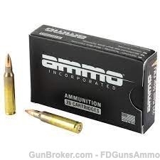Ammo Inc .223 REM 55gr TMJ 500 Round Case -img-0