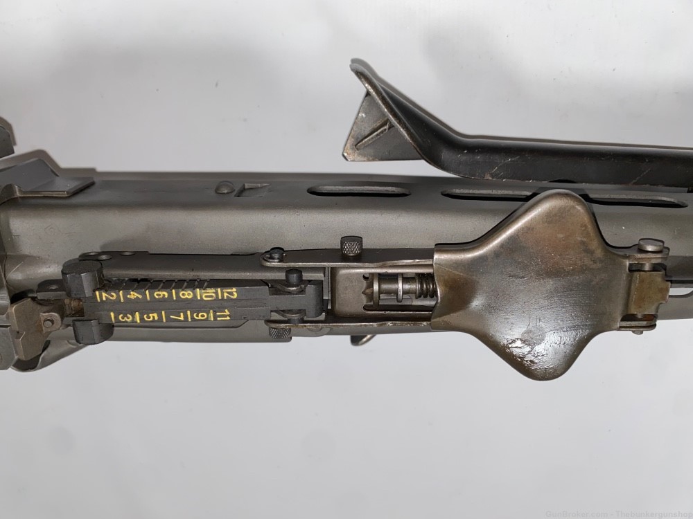RARE! LEWMAN ARMS MODEL MG3 SEMI AUTO BELT FED RIFLE .308 W/ EXTRAS-img-28