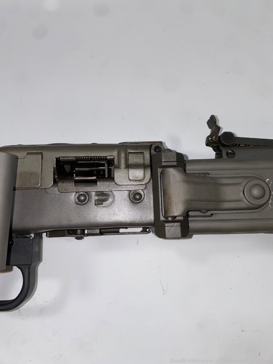 RARE! LEWMAN ARMS MODEL MG3 SEMI AUTO BELT FED RIFLE .308 W/ EXTRAS-img-7