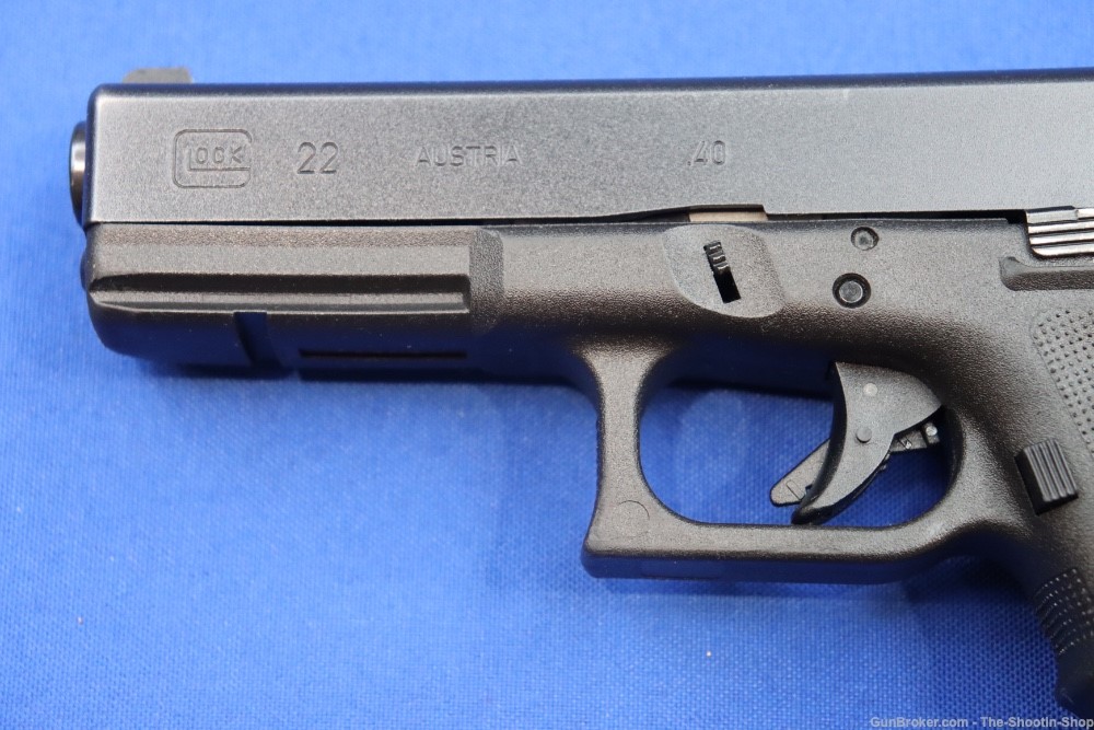 Glock Model G22 RTF Pistol 40S&W 4.5" 15RD Rare Rough Texture Frame AUSTRIA-img-2