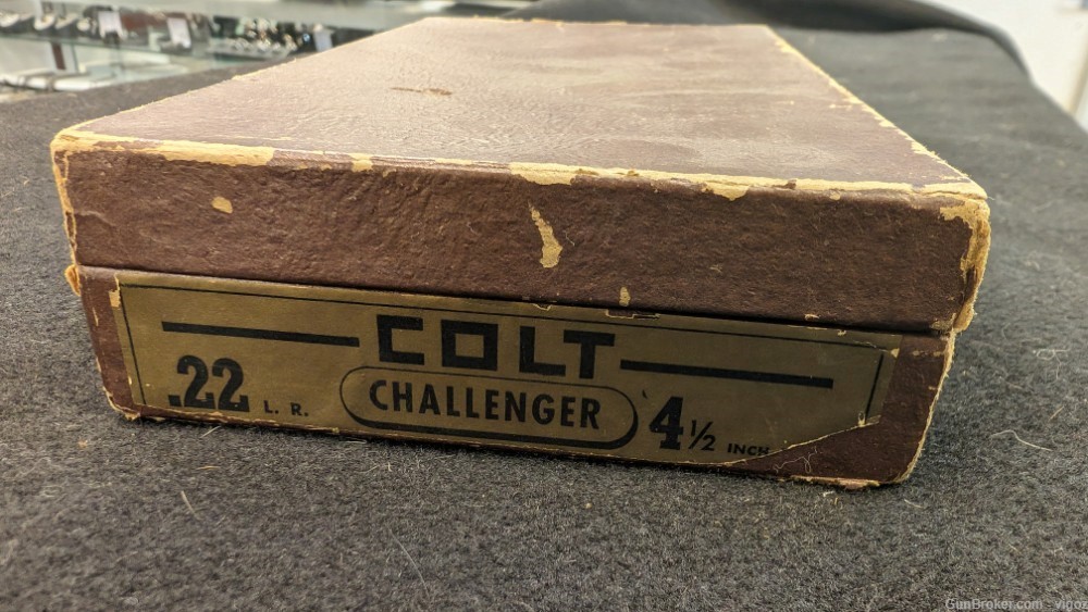 1952 Colt Challenger .22LR 4 1/2'' Blue with Box EXCELLENT CONDITION-img-19