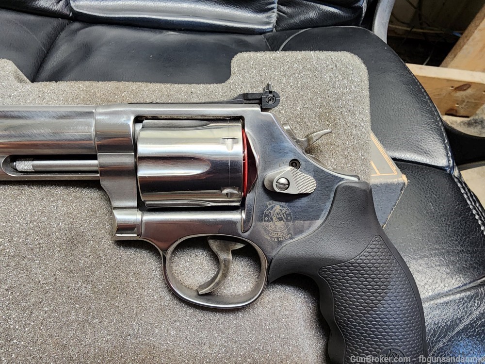 PICS! NEW SMITH & WESSON 686 COMBAT MAGNUM .357 MAG 6" STAINLESS 6 SW 686-6-img-8