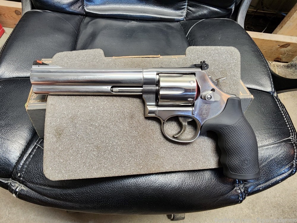 PICS! NEW SMITH & WESSON 686 COMBAT MAGNUM .357 MAG 6" STAINLESS 6 SW 686-6-img-6