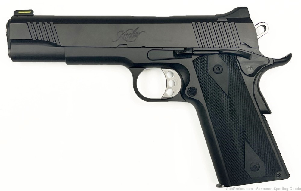 Kimber 1911 Custom II GFO (3700549) 5" .45ACP 8Rd Semi Auto Pistol - Black-img-0