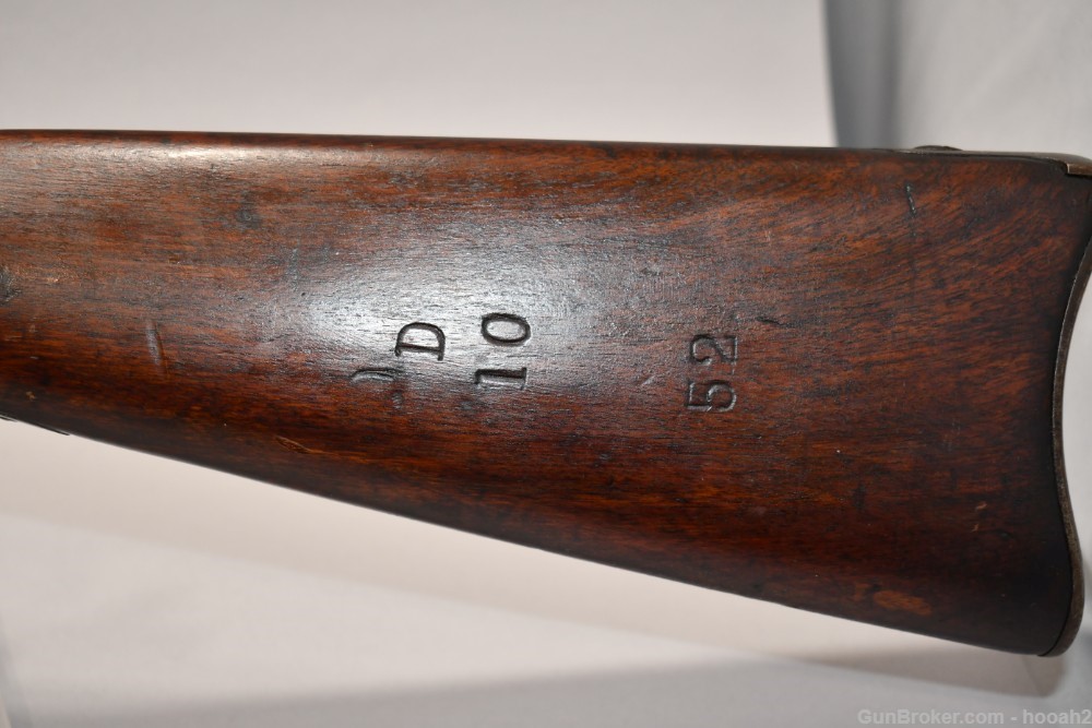 US Springfield Model 1879 Trapdoor Single Shot Rifle 45-70 Govt Unit Marked-img-10