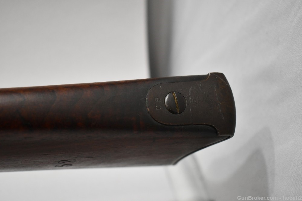 US Springfield Model 1879 Trapdoor Single Shot Rifle 45-70 Govt Unit Marked-img-28