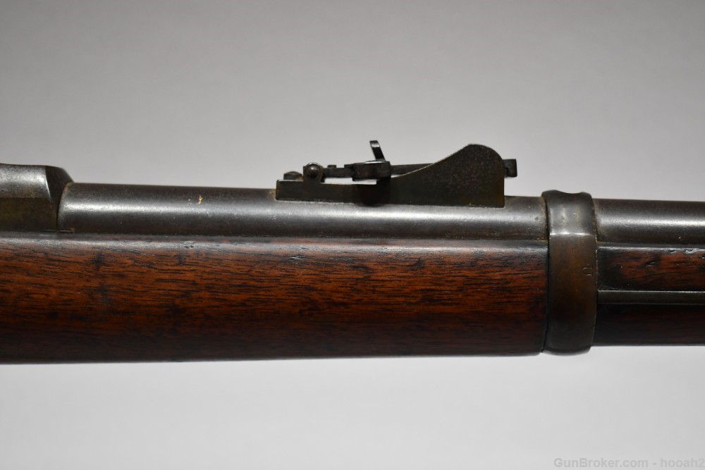 US Springfield Model 1879 Trapdoor Single Shot Rifle 45-70 Govt Unit Marked-img-5