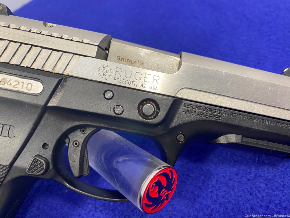 2012 Ruger SR9 9mm Stainless 4.14" *SLIM & RELIABLE SEMI-AUTOMATIC RUGER*-img-16