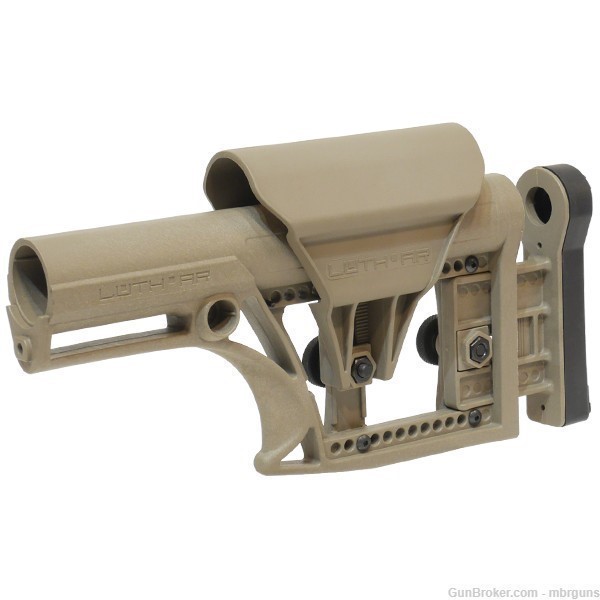 Luth-AR MBA-1 AR 15 AR 10 Rifle Stock FDE MBA-1F New-img-2