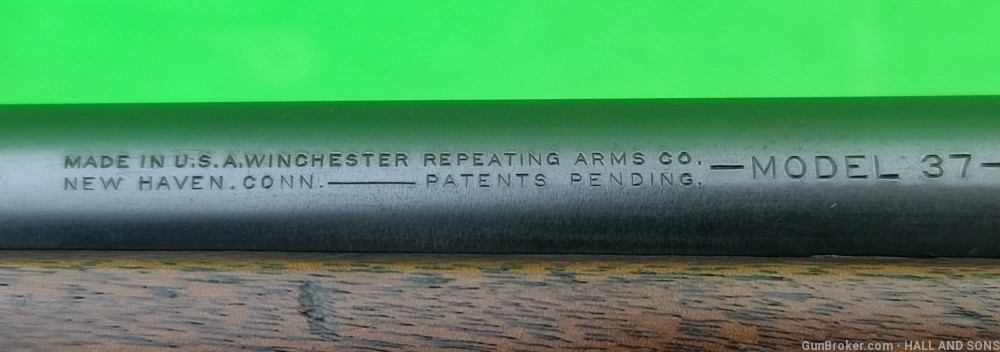 SUPER RARE WINCHESTER 37 * 28 GAUGE * FIRST YEAR * RED LETTER * PIGTAIL -img-34
