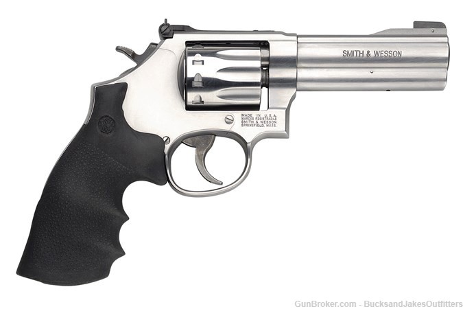 SMITH AND WESSON 617 22LR SS 4" 10RD AS-img-0