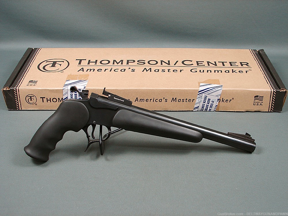 Thompson Center T/C G2 Contender 22LR 12" Pistol w/Factory Box - Nice-img-0