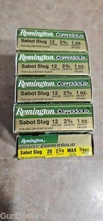 25rds Remington  Saboted Slugs 12ga  -img-0