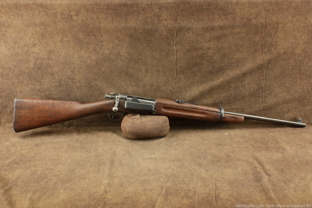 US Span-Am Springfield Model 1898 Krag Carbine .30-40 Bolt Action Rifle C&R-img-2