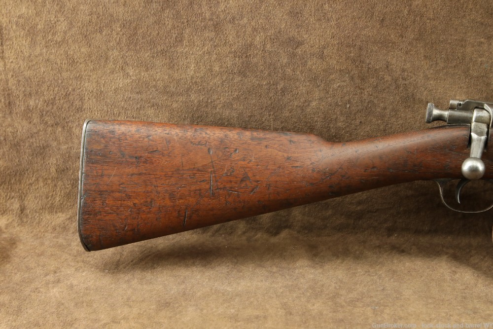 US Span-Am Springfield Model 1898 Krag Carbine .30-40 Bolt Action Rifle C&R-img-3