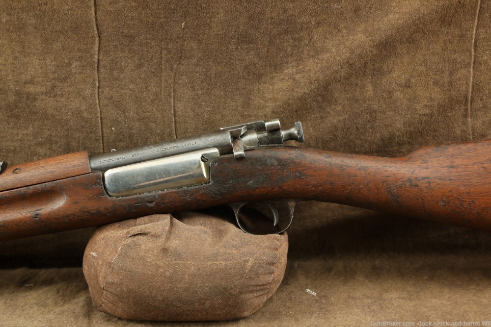 US Span-Am Springfield Model 1898 Krag Carbine .30-40 Bolt Action Rifle C&R-img-12