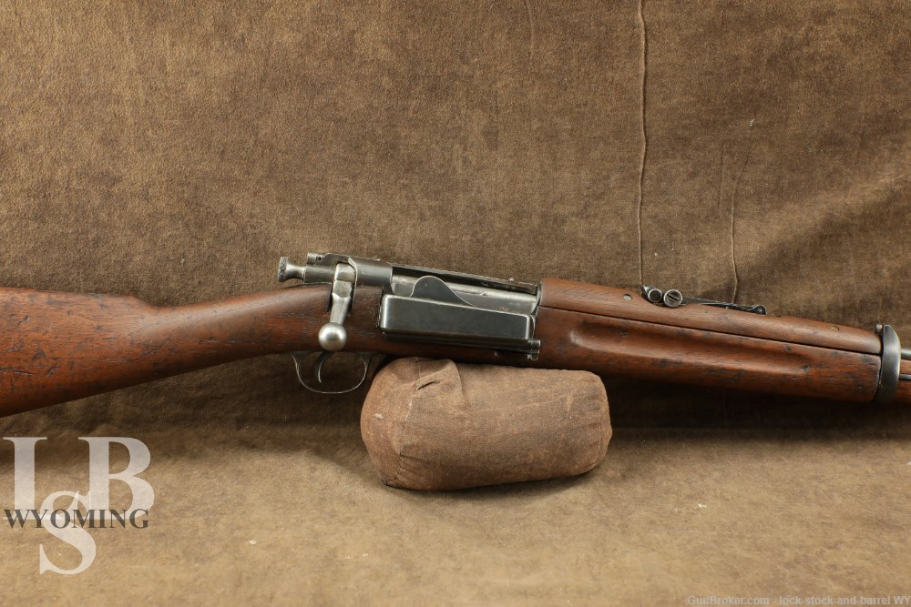 US Span-Am Springfield Model 1898 Krag Carbine .30-40 Bolt Action Rifle C&R-img-0