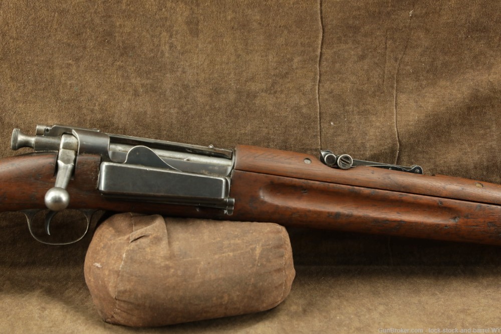 US Span-Am Springfield Model 1898 Krag Carbine .30-40 Bolt Action Rifle C&R-img-5