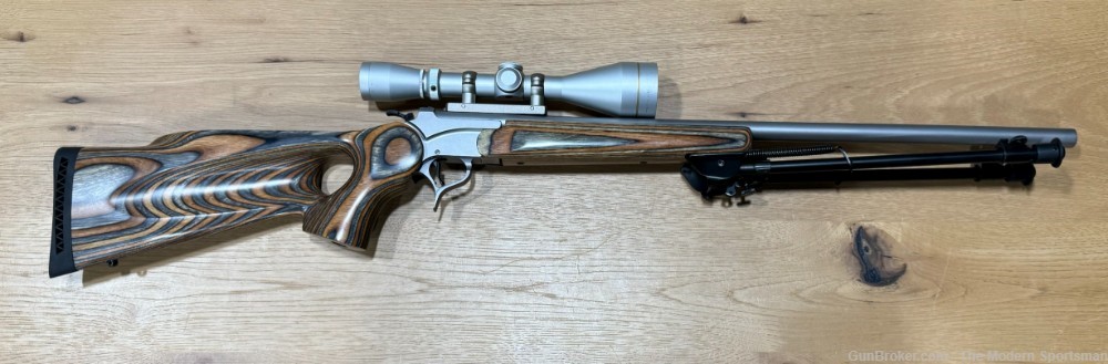 Thompson Center Encore 22-250 Remington 209x50 Magnum Muzzleloader Leopold -img-1