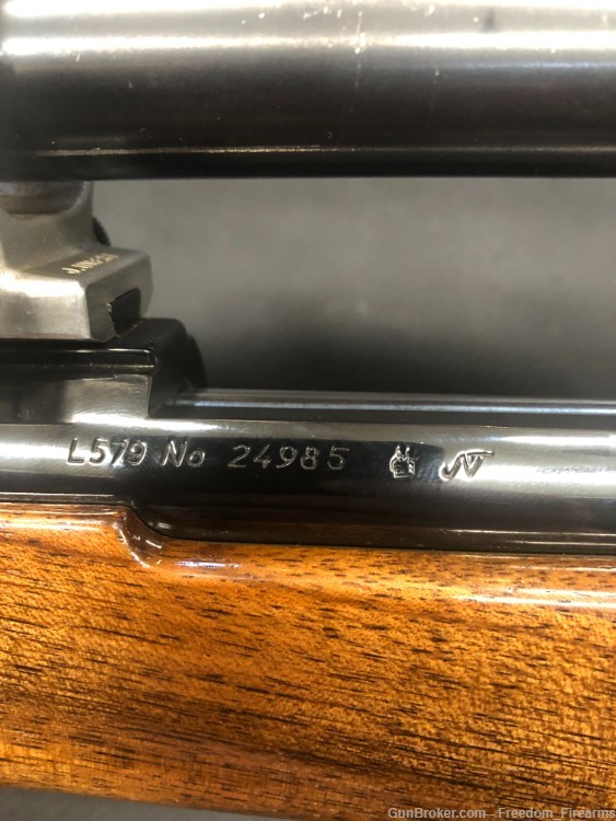 Sako L579 Forester Heavy barrel 243 Winchester with J.UNERTL 12x scope-img-9