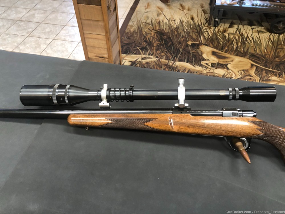 Sako L579 Forester Heavy barrel 243 Winchester with J.UNERTL 12x scope-img-13