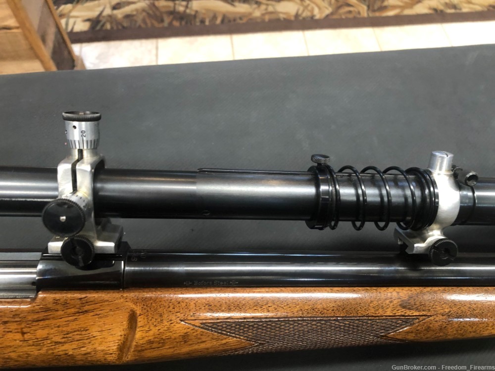 Sako L579 Forester Heavy barrel 243 Winchester with J.UNERTL 12x scope-img-5