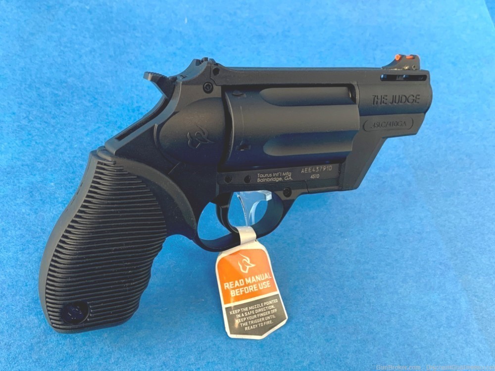 Taurus Judge Public Defender Black Poly 2.5" .45 Colt / .410 5 Rd-img-0