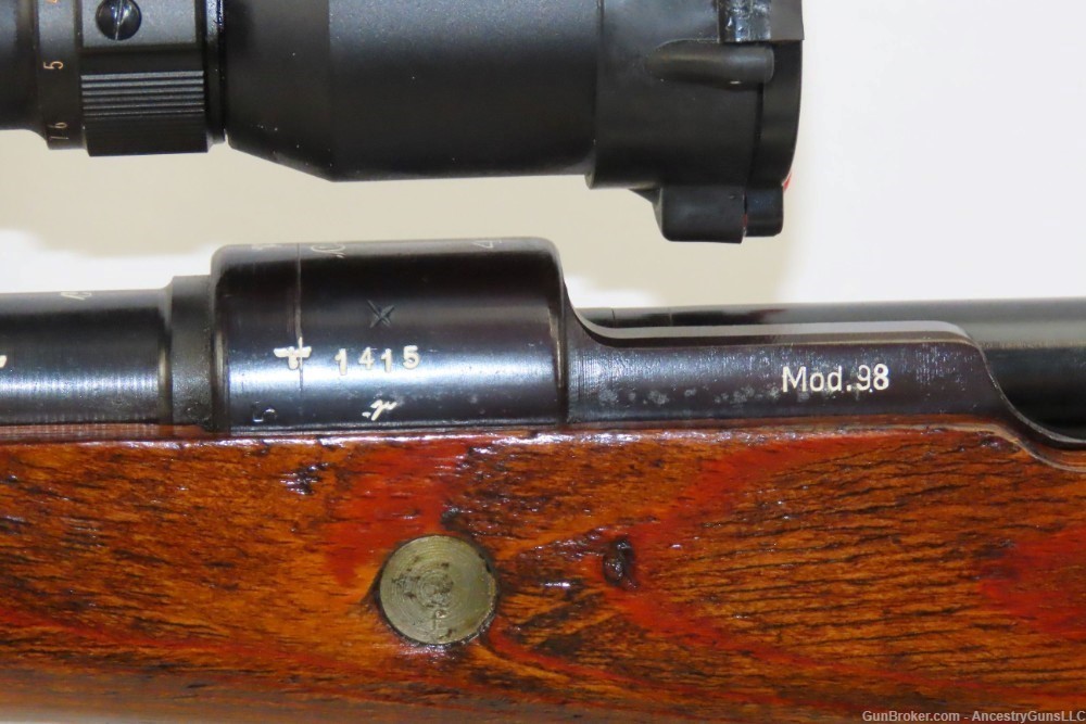 WORLD WAR II German J.P. SAUER & SON “ce” Code “43” Date Model K98 Rifle   -img-12