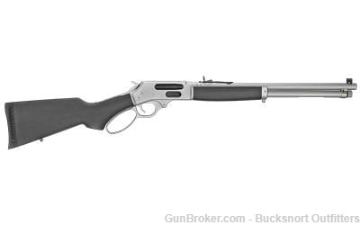 HENRY REPEATING ARMS SIDE GATE ALL WEATHER LEVER ACTION RIFLE .45-70 18.43"-img-0