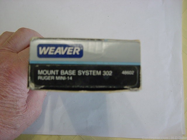 Weaver Ruger Mini 14 base-img-1