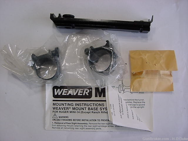 Weaver Ruger Mini 14 base-img-0