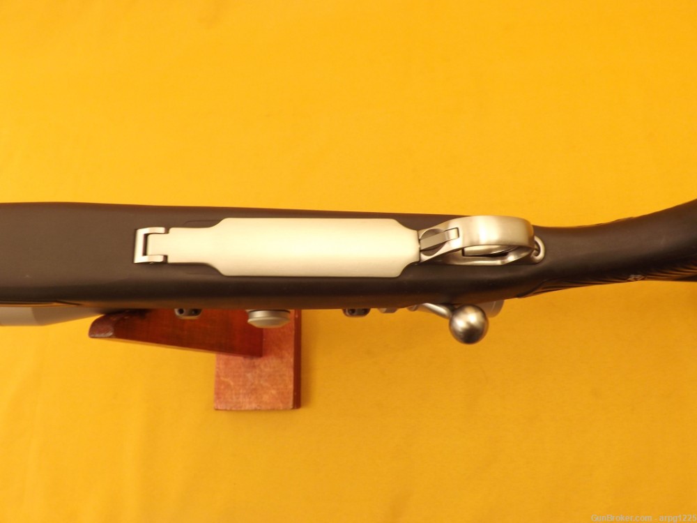 RUGER STAINLESS M77 MARK II .223REM BOLT ACTION RIFLE W/LEUPOLD MFG 1999-img-15