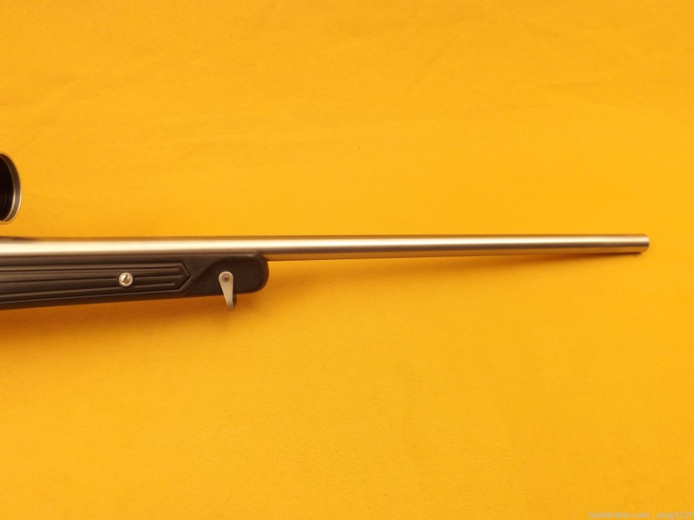 RUGER STAINLESS M77 MARK II .223REM BOLT ACTION RIFLE W/LEUPOLD MFG 1999-img-5