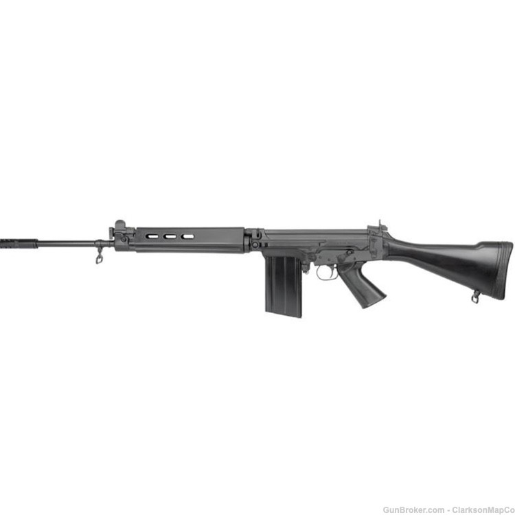 DS Arms SA58 FAL 21" Traditional Profile Barrel, 7.62x51mm Fixed Stock-img-0