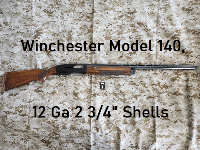 Consignment Winchester Model 140, 12 Ga Semi-auto-img-0