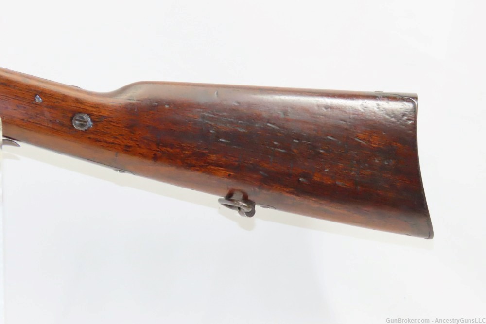 CIVIL WAR Antique U.S. BURNSIDE Model 1864 CAVALRY SADDLE RING CARBINE .54v-img-14