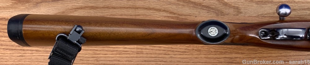 RUGER MODEL M77 BOLT ACTION .270 WIN W/ SCOPE MOUNTS CHECKERED WOOD STOCK-img-23