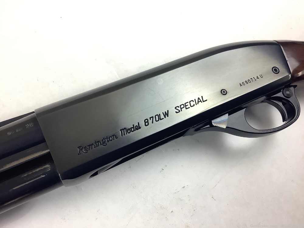Remington 870LW Special 20 gauge 870 lightweight straight field stock vent-img-5