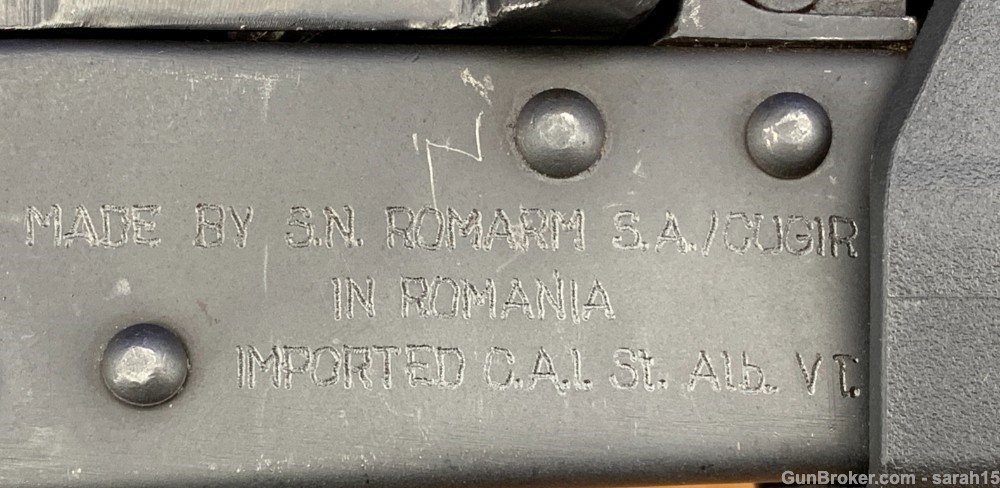 ROMANIAN CUGIR AK47 FULL CUSTOM W/ ORIG WOOD ROMEO JULIET 3 & GREEN LASER-img-21