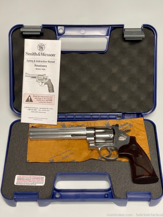 S&W DELUXE! Smith&Wesson 629-6 Deluxe Model - 44 MAG - Factory Box/Lit-img-7
