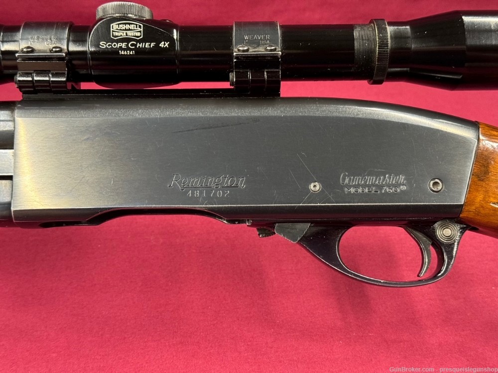 Remington - 760 Gamemaster - Slide-Action - .30-06 - 22" Brl - 4X Bushnell-img-3