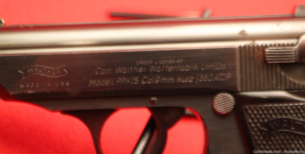Walther PPK/s .380 Interarms Imports semi-auto 3"-barrel pistol.-img-11