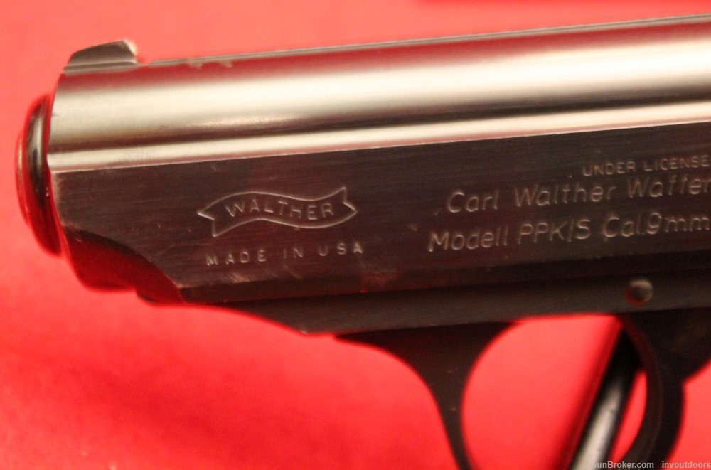Walther PPK/s .380 Interarms Imports semi-auto 3"-barrel pistol.-img-10