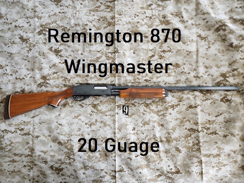 Consignment Remington 870 Wingmaster, 20 Guage-img-0