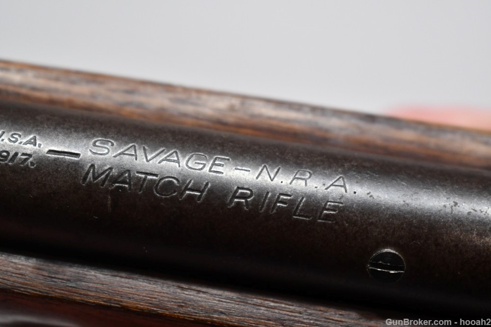 Savage Model 19 NRA Match Rifle 22 Rimfire READ C&R-img-42