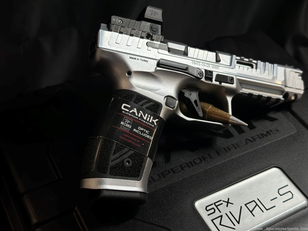 Canik SFX Rival-s Canik-SFX Chrome Rival S 9mm Canik Rival-S HG7607C-N-img-4