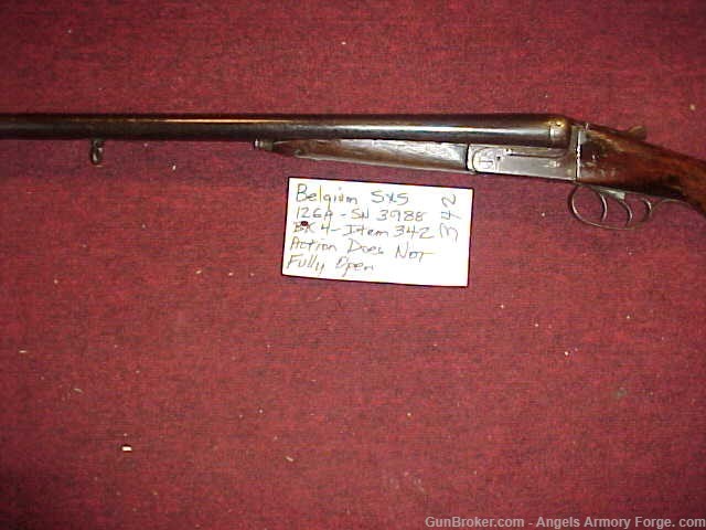 BK# 342 - Belgium SXS 12 Ga Shotgun-img-5
