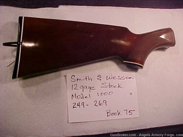 Book 75 - Smith & Wesson Model 1000 12 Gage Stock-img-4