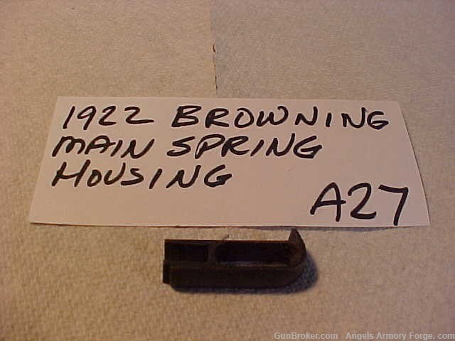 Browning 1922 Mainspring Catch or Housing-img-0
